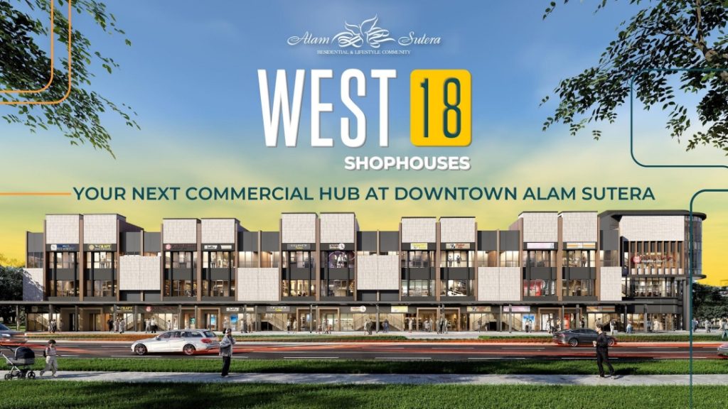 Ruko west 18 alam sutera