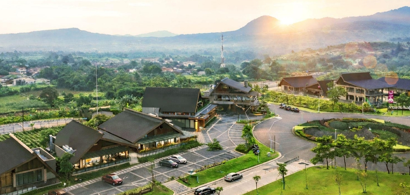 Pemandangan Kawasan Sherwood Summarecon Bogor