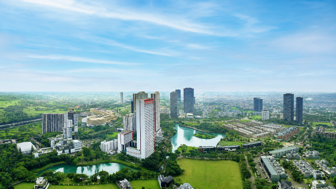 Kawasan Cluster Aruna Rumi Alam Sutera