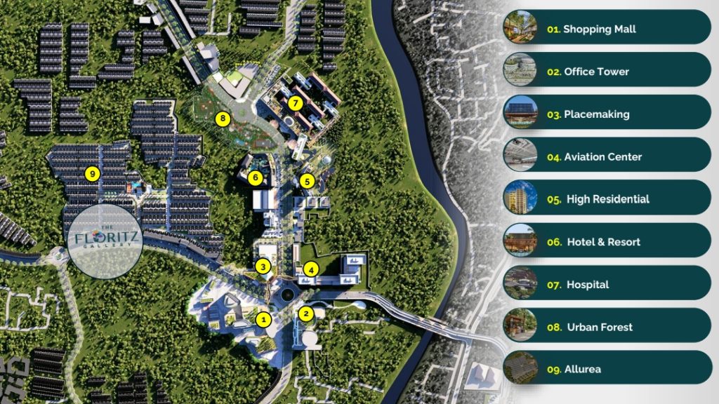 Siteplan and facilities